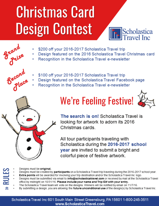 Christmas Card Design Contest