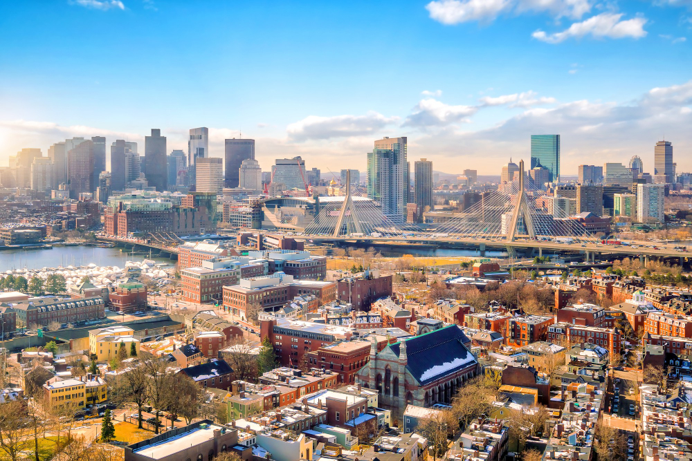 Skyline Boston Massachusetts