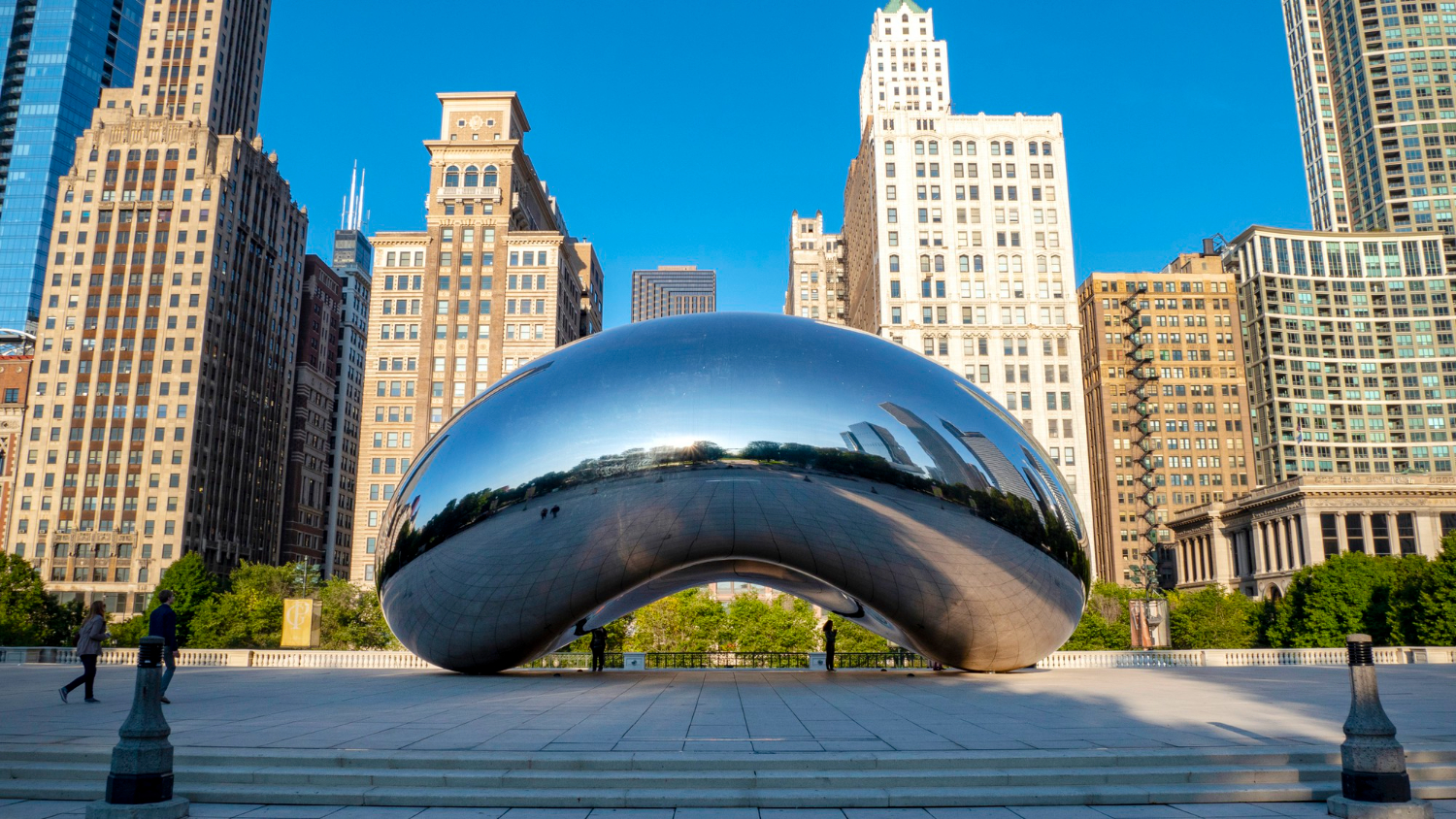 The Bean at Cloud Gate, Chicago, IL