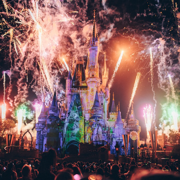 Fireworks at Disney World