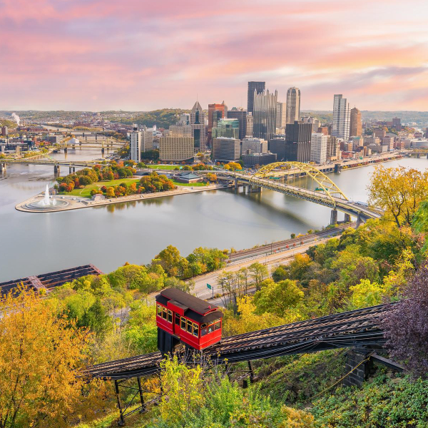 Duquesne Incline in Pittsburgh, PA