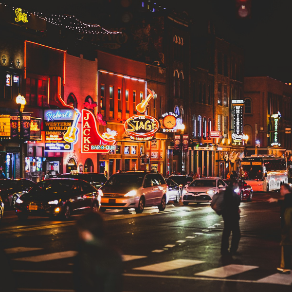 Broadway, Downtown Nashville