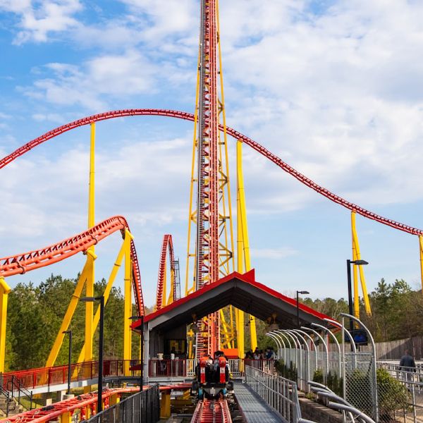 Kings Dominion Rollercoaster