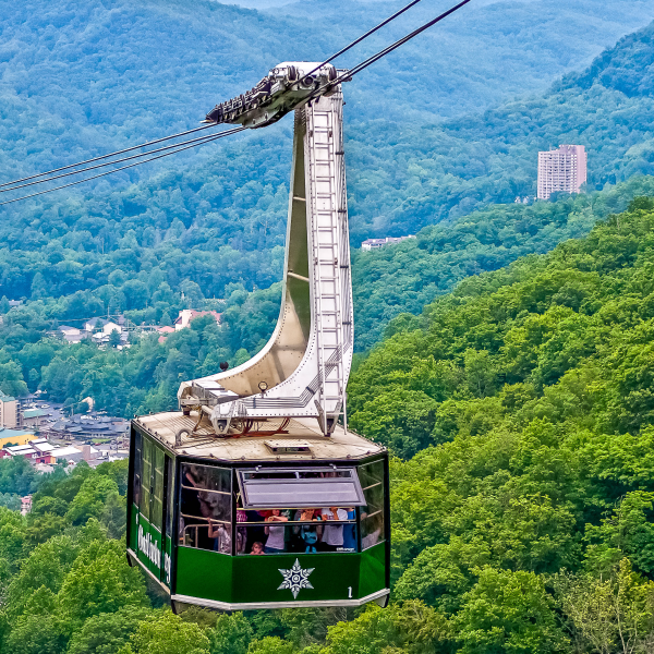 Ober Mountain Tram view