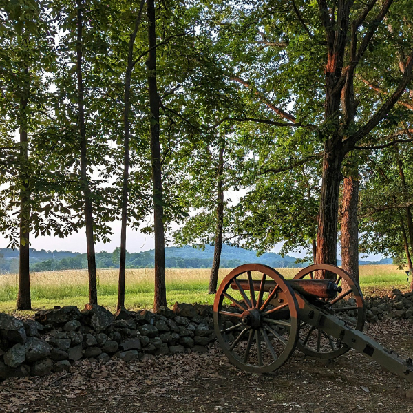 Confederate Row at sunrise