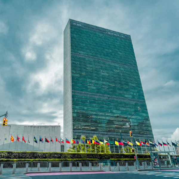 United Nations Building Exterior